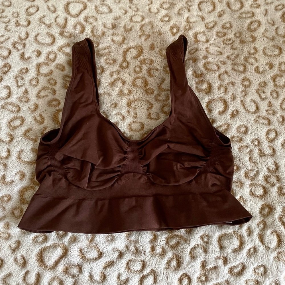 YITTY Chocolate Brown Bra Top